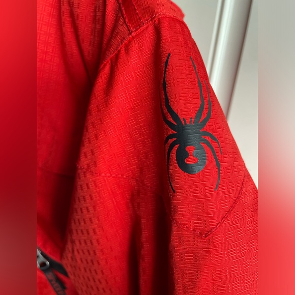 Spyder Snowboarding Jacket Red kids 14 - Picture 8 of 11